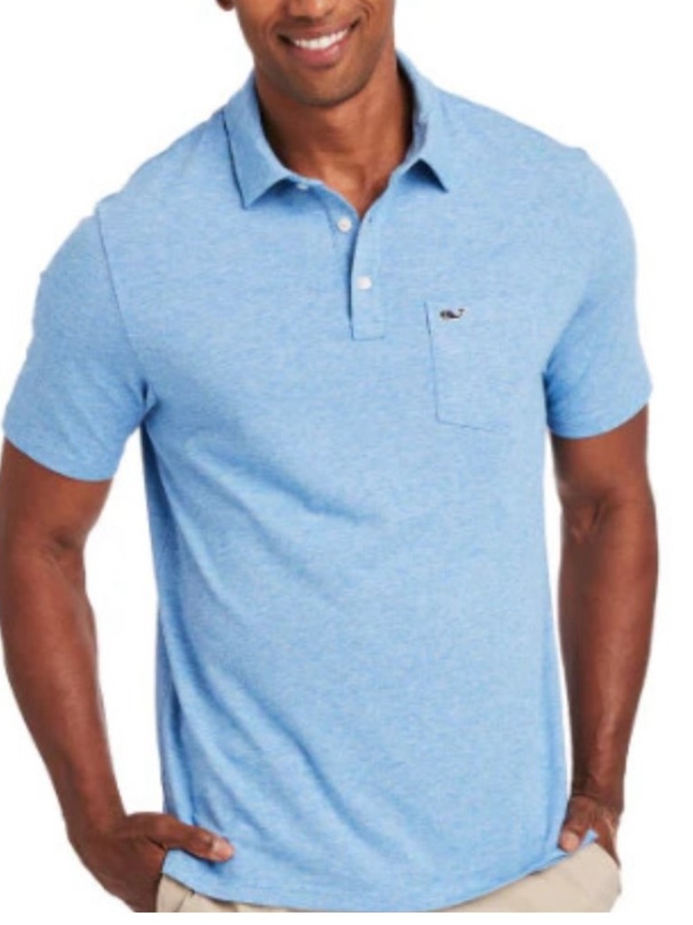 Vineyard Vines Blue Edgartown Polo